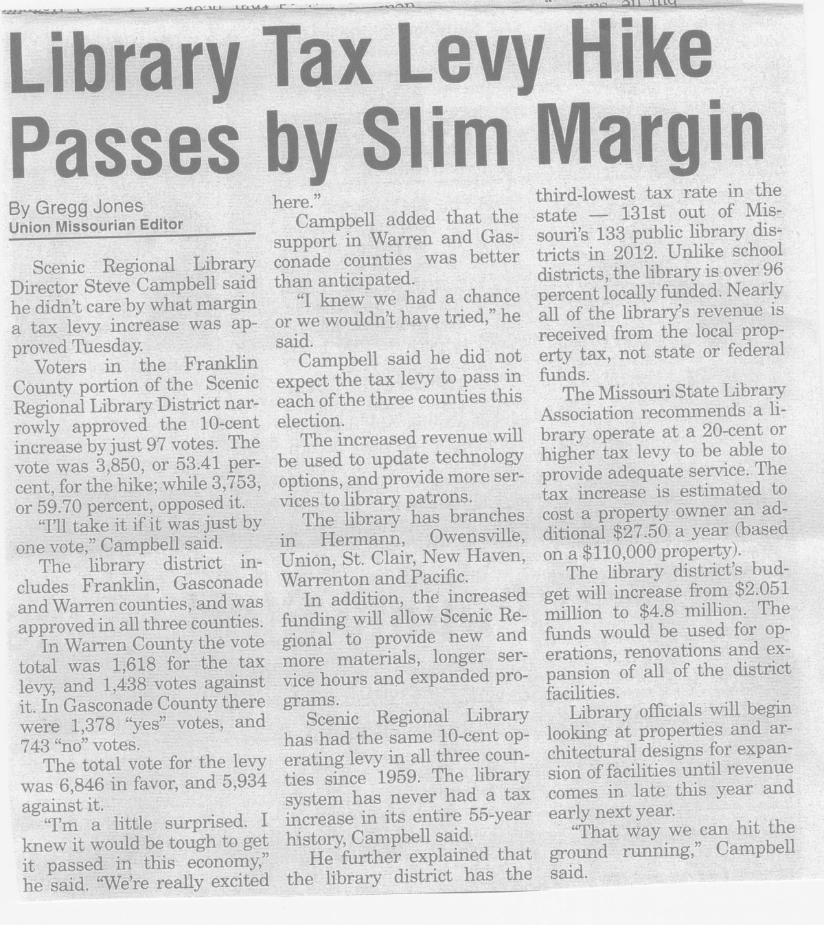 LibraryTaLevyHikePassesBySlimMarginApr92014 Scenicregional