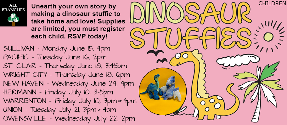 Dino Stuffies-Banner