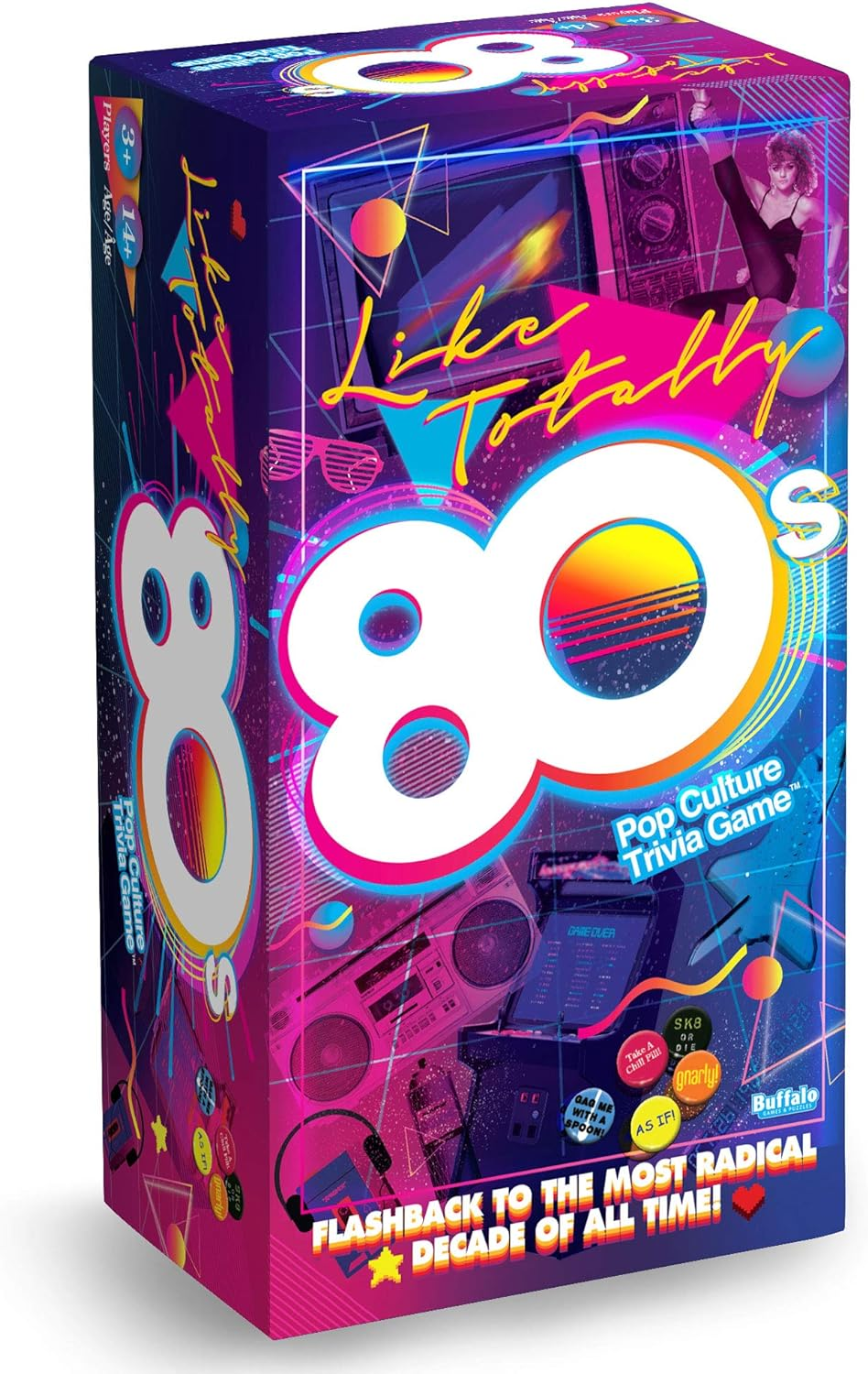 Like Totally 80s Pop Culture Trivia Game