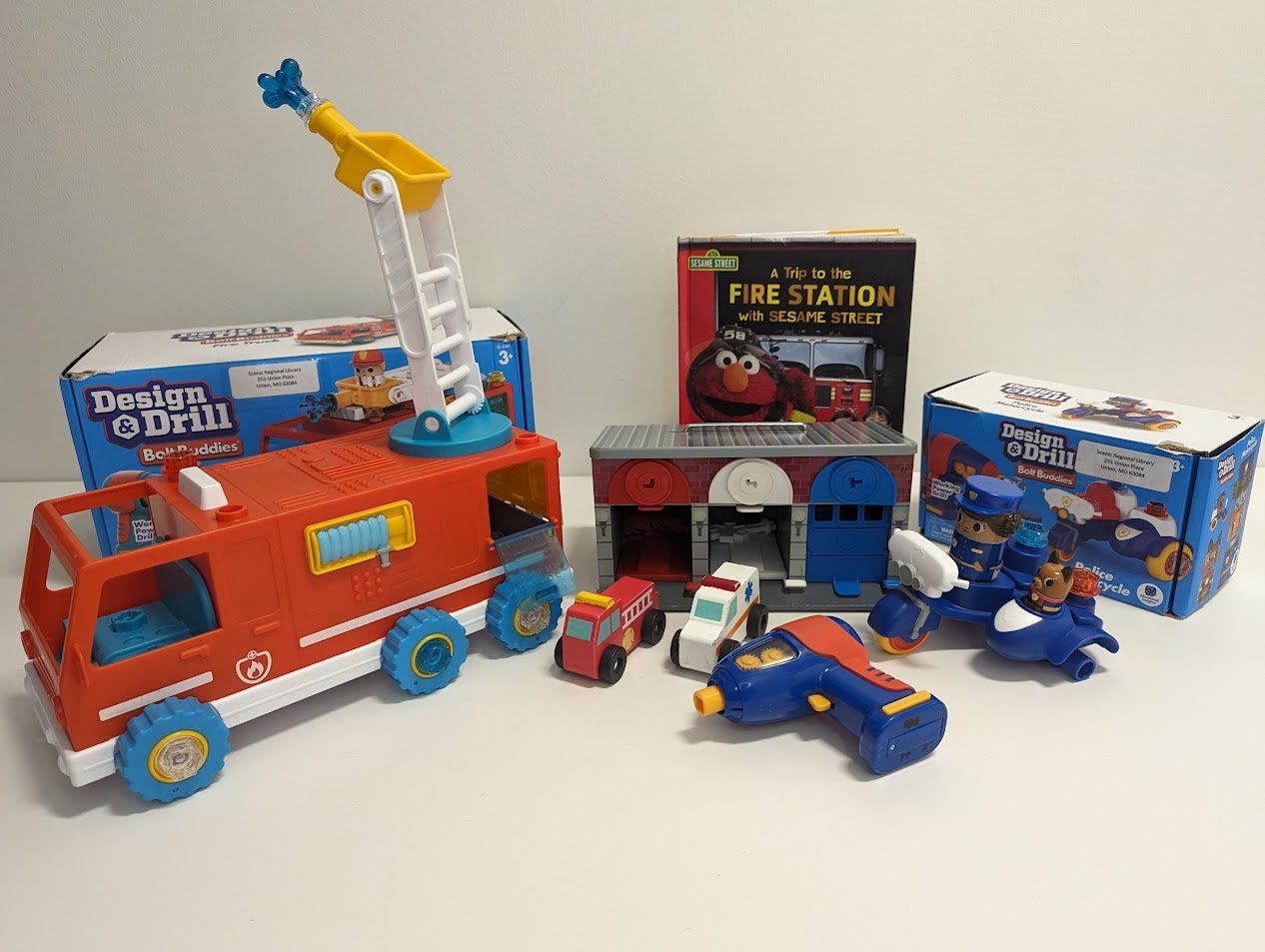 Police and Firefighter Play Kit