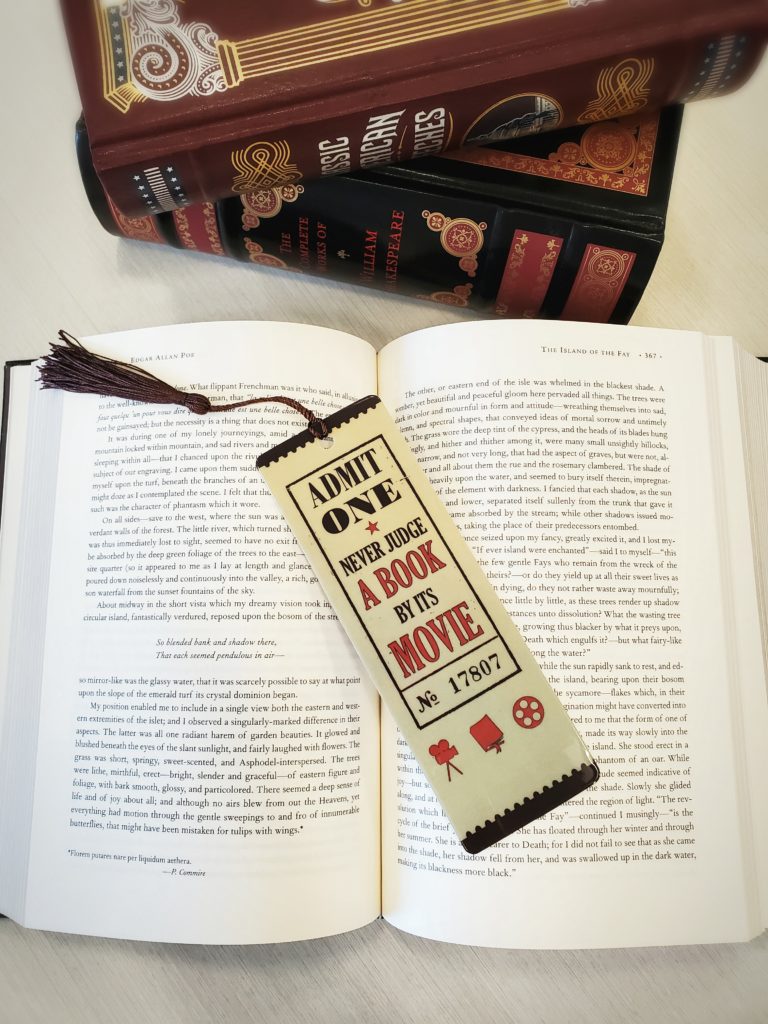 Never Judge Bookmark