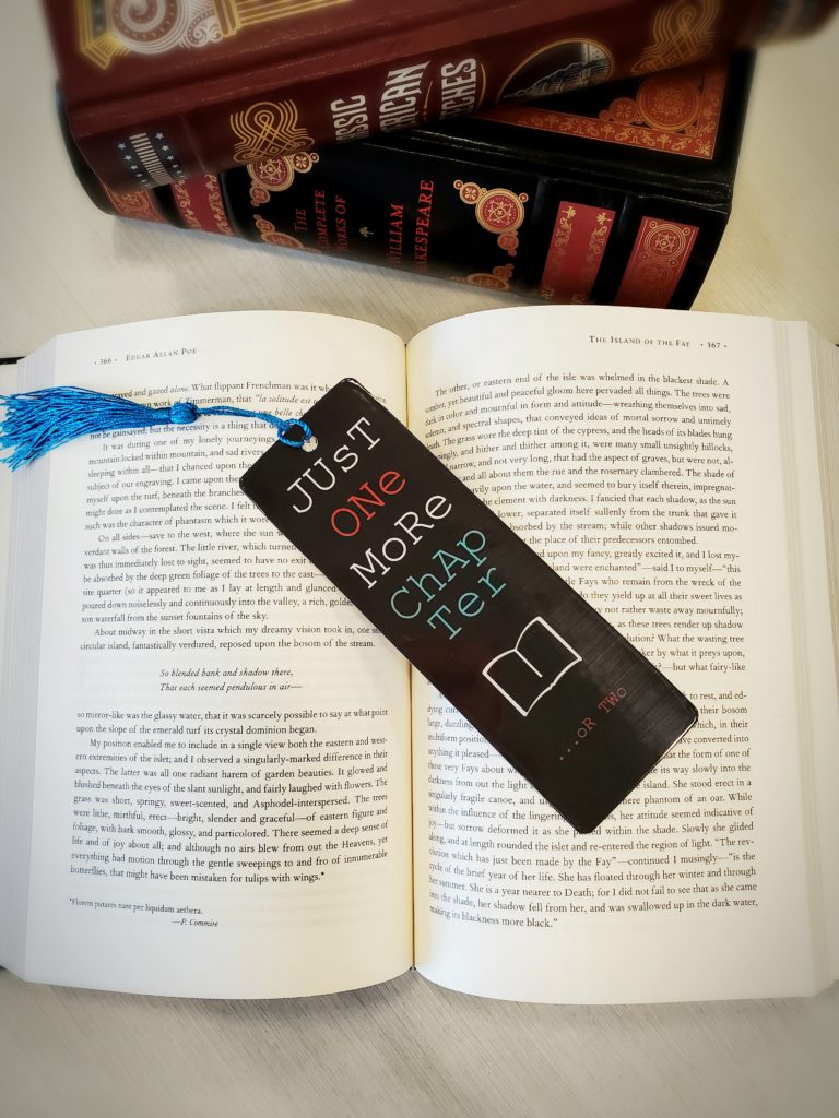 One More Chapter Bookmark