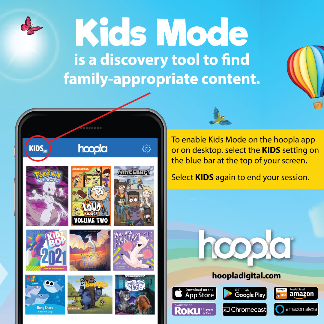 Hoopla Kids Mode